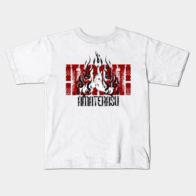 Itachi - Amaterasu Kids T-Shirt by Blackpumpkins